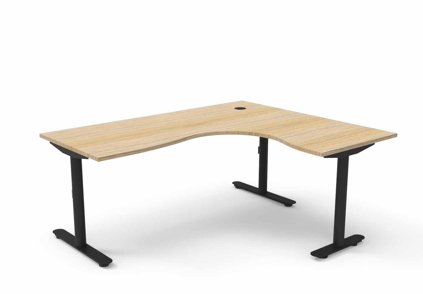 Halo Static Corner Desk 